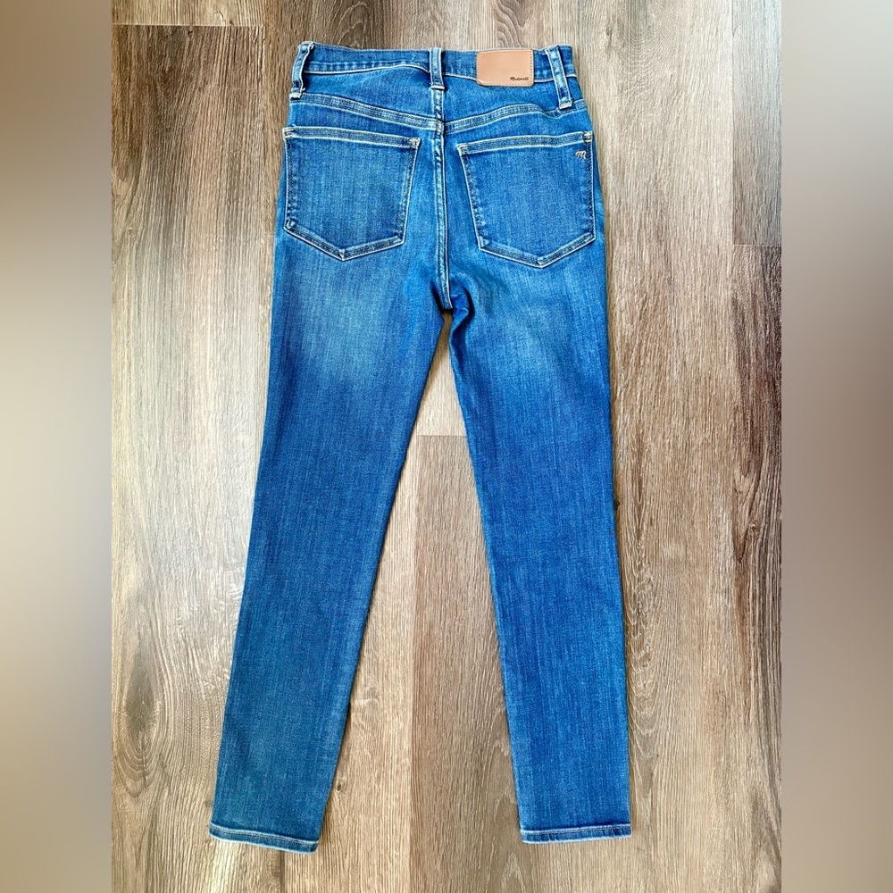 Madewell 10” High-Rise Skinny Jeans Size 24 Petite - Picture 2 of 10